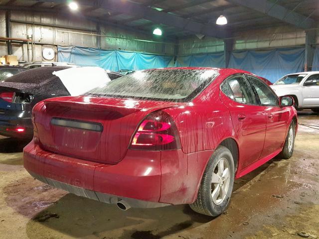 2G2WP552971117396 - 2007 PONTIAC GRAND PRIX 红色 照片 4