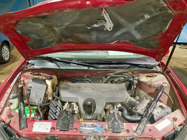 2G2WP552971117396 - 2007 PONTIAC GRAND PRIX 红色 照片 7