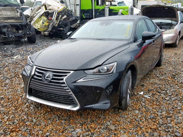 JTHBA1D24J5072488 - 2018 LEXUS IS 300 BLACK photo 2