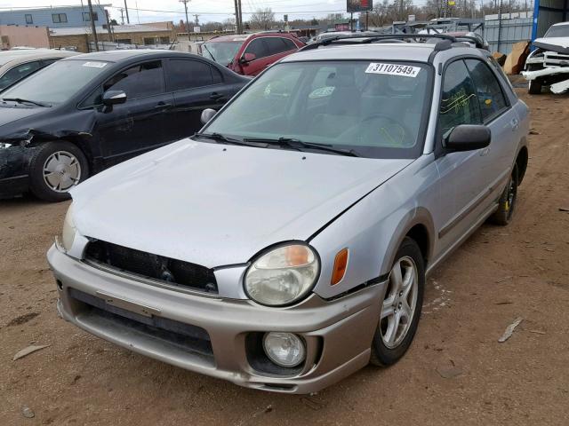 JF1GG68573H808578 - 2003 SUBARU IMPREZA OU SILVER photo 2