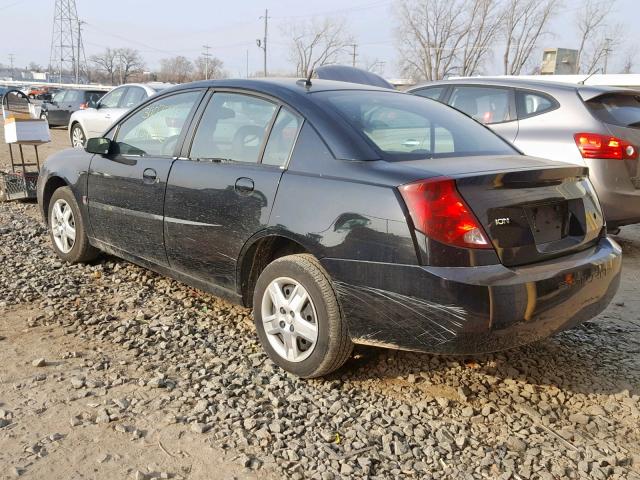 1G8AJ55F36Z164174 - 2006 SATURN ION LEVEL BLACK photo 3