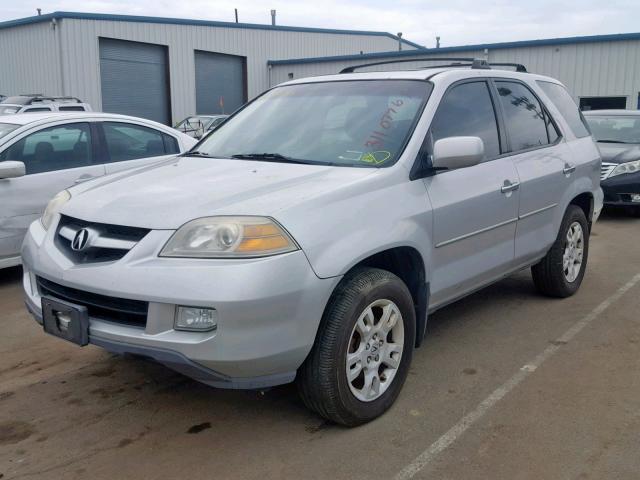 2HNYD18894H514643 - 2004 ACURA MDX TOURIN SILVER photo 2