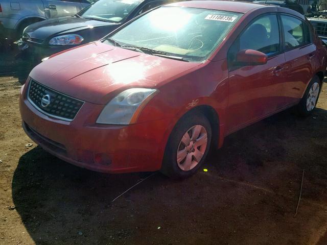 3N1AB61E69L663930 - 2009 NISSAN SENTRA 2.0 BURGUNDY photo 2