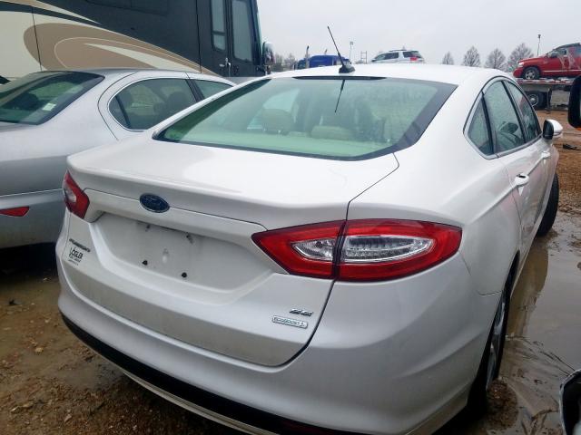 3FA6P0HD5ER305469 - 2014 FORD FUSION SE  photo 4