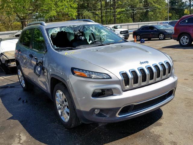 1C4PJLDB4GW264340 - 2016 JEEP CHEROKEE L SILVER photo 1