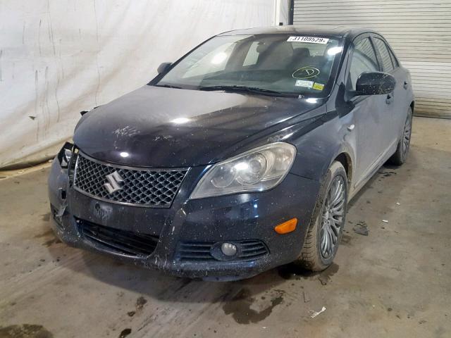 JS2RE9A51A6100510 - 2010 SUZUKI KIZASHI GT BLACK photo 2