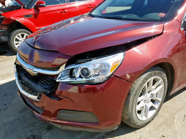 1G11C5SL6FF309101 - 2015 CHEVROLET MALIBU 1LT 栗色 照片 9