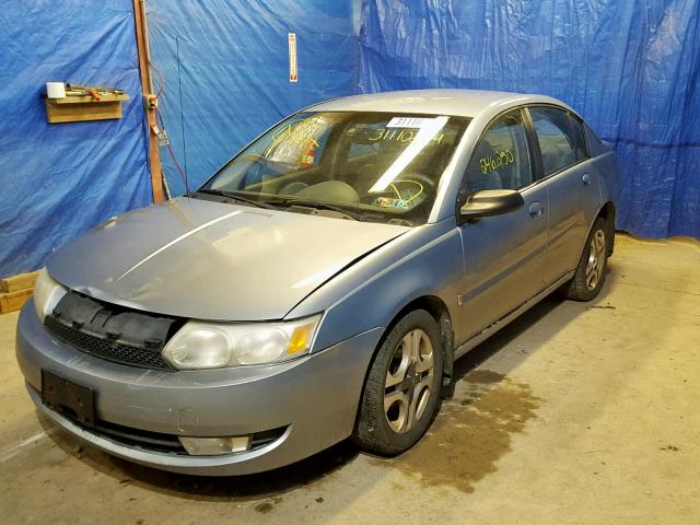 1G8AL52F23Z183048 - 2003 SATURN ION LEVEL BLUE photo 2