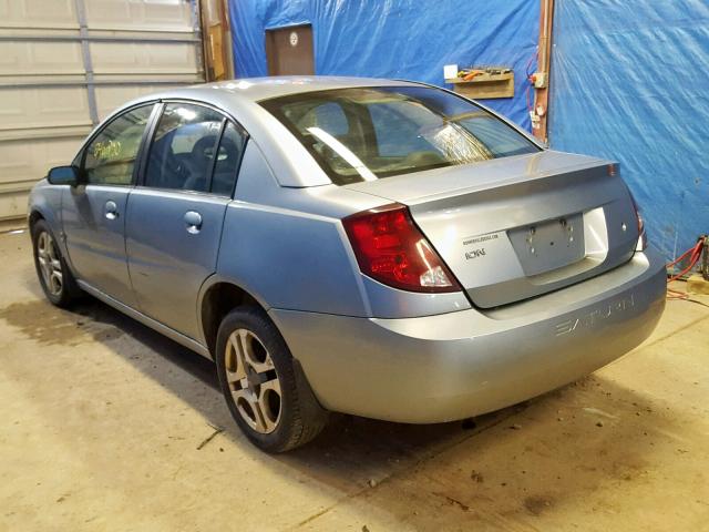 1G8AL52F23Z183048 - 2003 SATURN ION LEVEL BLUE photo 3