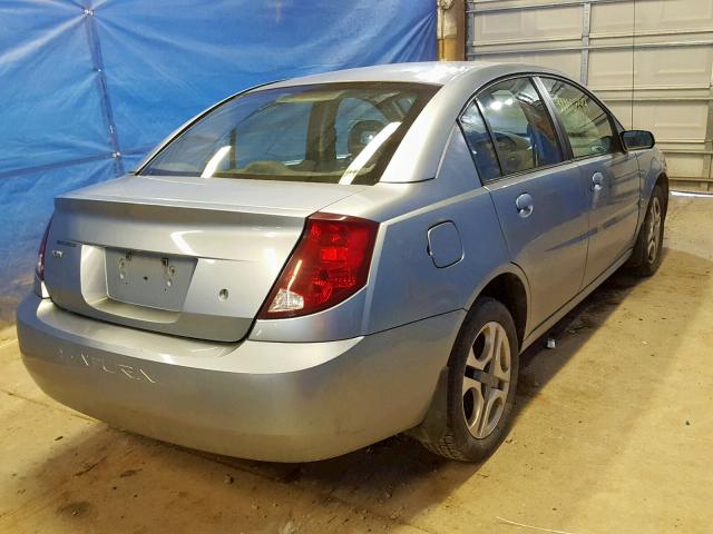1G8AL52F23Z183048 - 2003 SATURN ION LEVEL BLUE photo 4