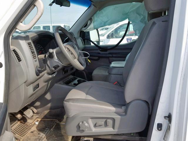 1N6BF0LY4CN118601 - 2012 NISSAN NV 2500 WHITE photo 5