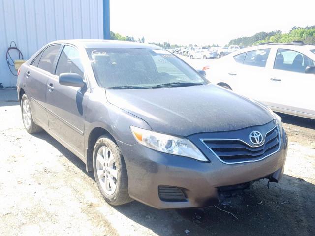 4T4BF3EK5BR101566 - 2011 TOYOTA CAMRY BASE GRAY photo 1