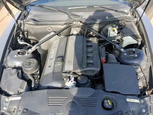 4USBT335X5LR71127 - 2005 BMW Z4 2.5 GRAY photo 7