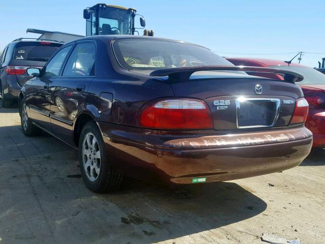 1YVGF22C9Y5105189 - 2000 MAZDA 626 ES BROWN photo 3