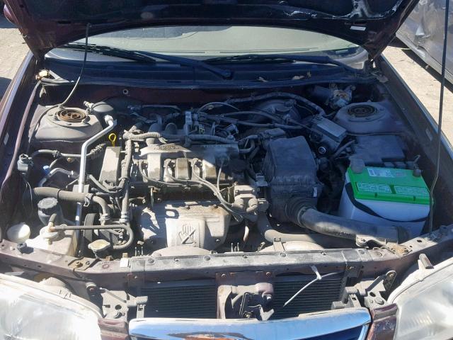 1YVGF22C9Y5105189 - 2000 MAZDA 626 ES BROWN photo 7