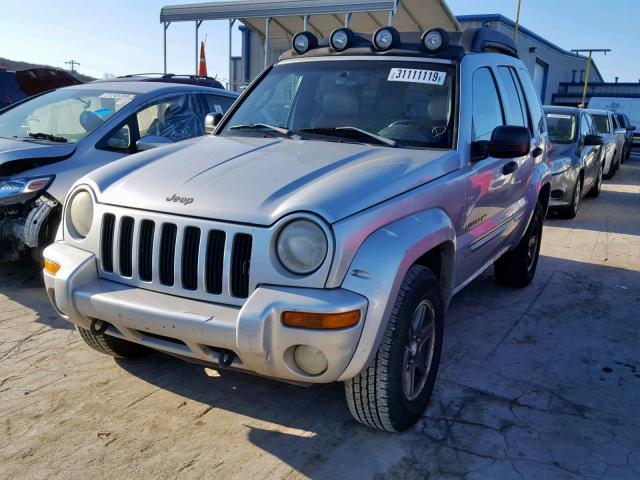 1J4GL38K83W538308 - 2003 JEEP LIBERTY RE SILVER photo 2