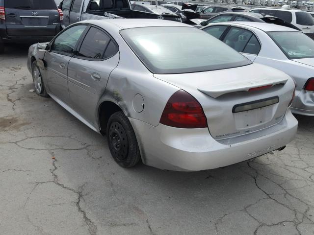 2G2WP552771122984 - 2007 PONTIAC GRAND PRIX SILVER photo 3