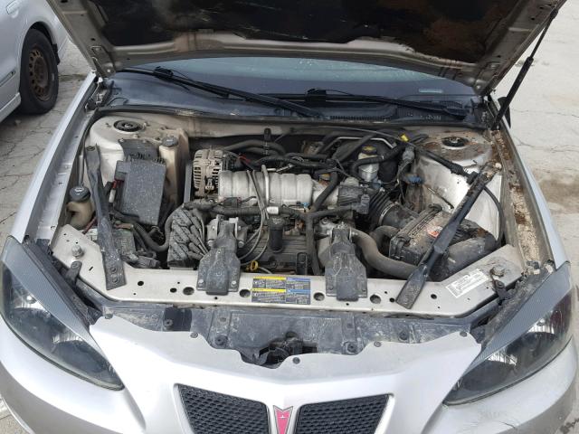 2G2WP552771122984 - 2007 PONTIAC GRAND PRIX SILVER photo 7