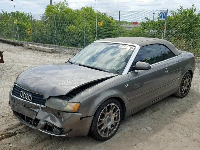 WAUBC48H15K017027 - 2005 AUDI A4 S-LINE TAN photo 2