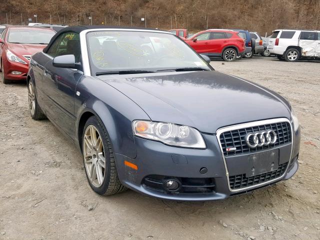 WAUDF48H09K009619 - 2009 AUDI A4 2.0T CA GRAY photo 1