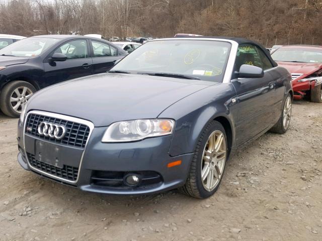 WAUDF48H09K009619 - 2009 AUDI A4 2.0T CA GRAY photo 2