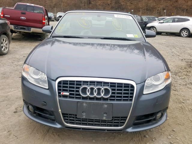 WAUDF48H09K009619 - 2009 AUDI A4 2.0T CA GRAY photo 9