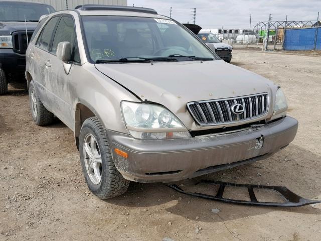 JTJHF10U530298847 - 2003 LEXUS RX 300 GOLD photo 1