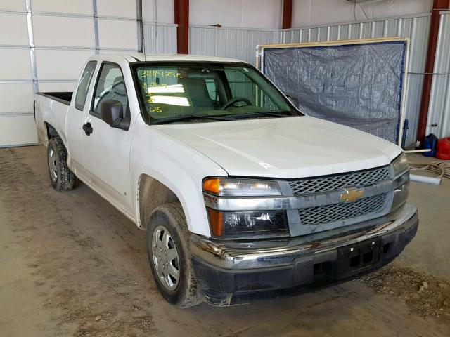 1GCCS198868239909 - 2006 CHEVROLET COLORADO WHITE photo 1