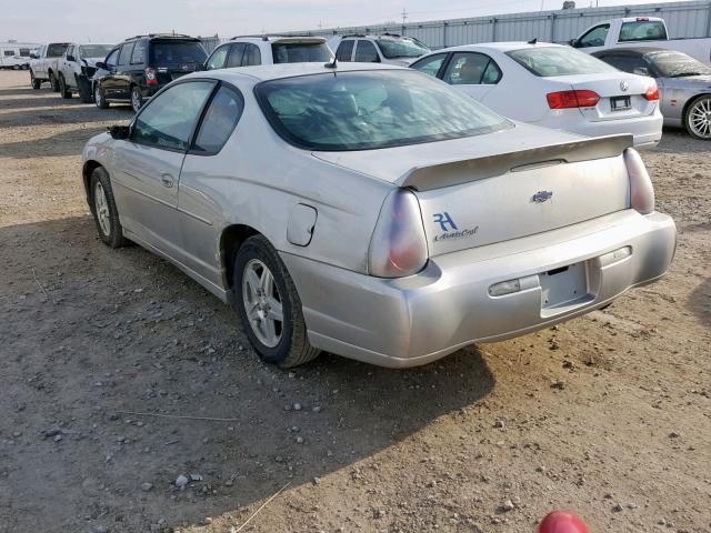 2G1WW12EX59137072 - 2005 CHEVROLET MONTE CARL 银色 照片 3