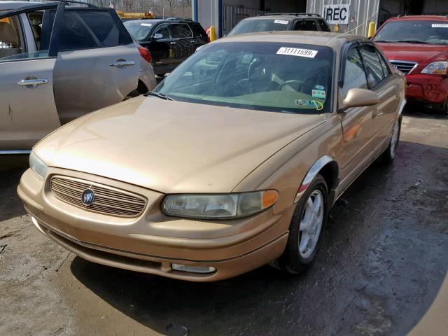 2G4WB55K411268014 - 2001 BUICK REGAL LS GOLD photo 2