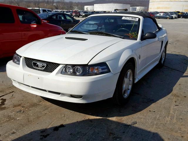 1FAFP45X1XF218657 - 1999 FORD MUSTANG GT WHITE photo 2