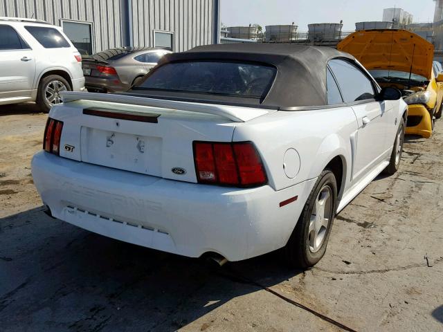 1FAFP45X1XF218657 - 1999 FORD MUSTANG GT WHITE photo 4