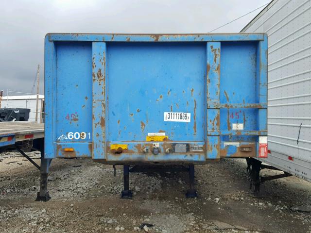 1UYFS2452VA293442 - 1997 UTILITY TRAILER BLUE photo 2