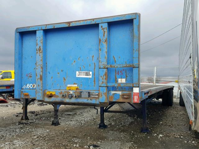 1UYFS2452VA293442 - 1997 UTILITY TRAILER BLUE photo 3