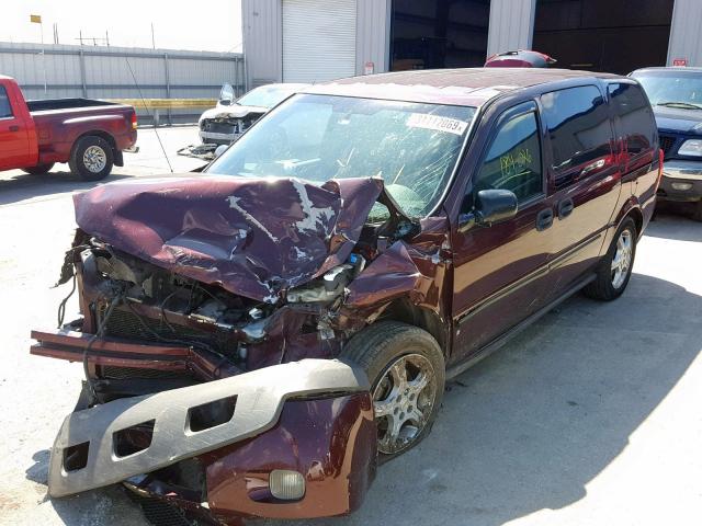 1GNDV23148D104988 - 2008 CHEVROLET UPLANDER L 栗色 照片 2