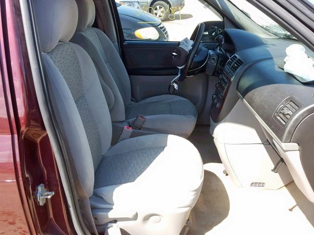 1GNDV23148D104988 - 2008 CHEVROLET UPLANDER L 栗色 照片 5