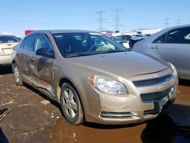 1G1ZG57B384165383 - 2008 CHEVROLET MALIBU LS 金色 照片 1