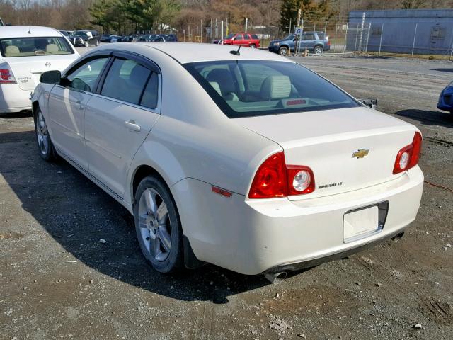 1G1ZD5E76BF106802 - 2011 CHEVROLET MALIBU 2LT WHITE photo 3