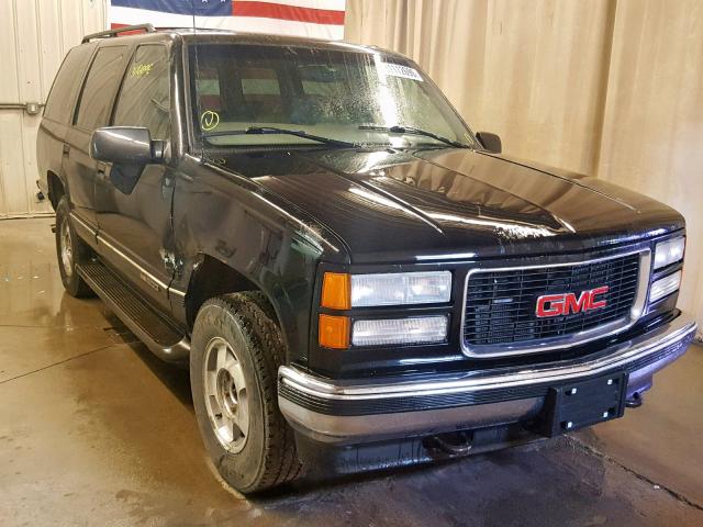 1GKEK13R7XJ800755 - 1999 GMC YUKON BLACK photo 1