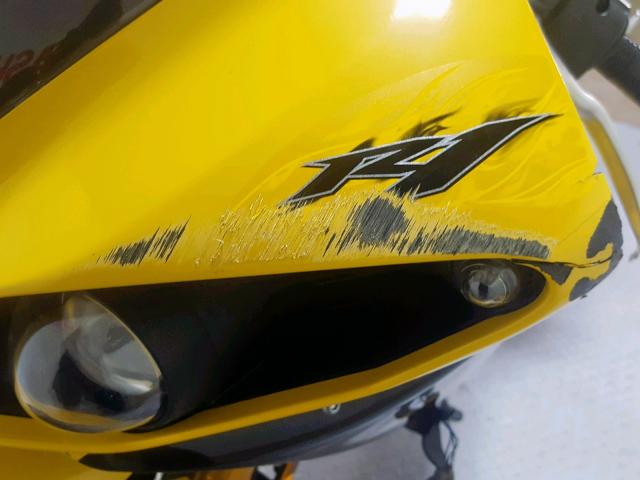 JYARN23E09A001180 - 2009 YAMAHA YZFR1 YELLOW photo 17