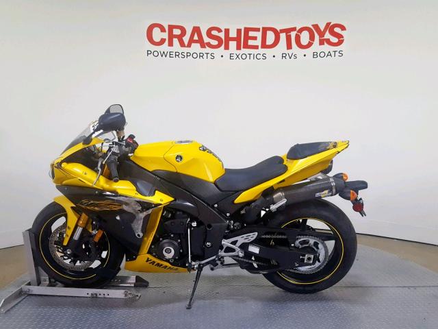 JYARN23E09A001180 - 2009 YAMAHA YZFR1 YELLOW photo 5