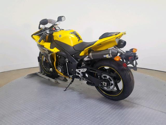 JYARN23E09A001180 - 2009 YAMAHA YZFR1 YELLOW photo 6