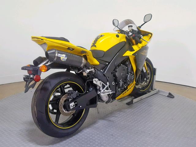 JYARN23E09A001180 - 2009 YAMAHA YZFR1 YELLOW photo 8