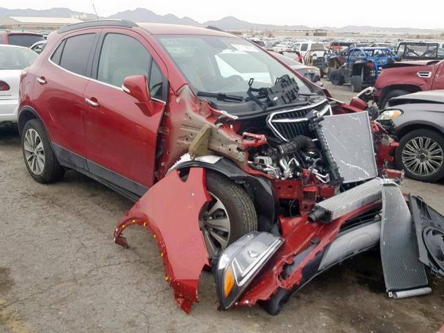 KL4CJASB8JB683810 - 2018 BUICK ENCORE PRE MAROON photo 1