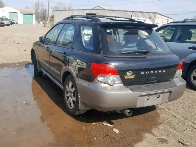 JF1GG68595H805510 - 2005 SUBARU IMPREZA OU BLACK photo 3