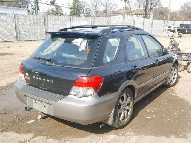 JF1GG68595H805510 - 2005 SUBARU IMPREZA OU BLACK photo 4