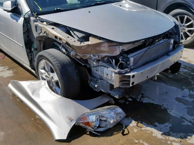 1G1ZH57B18F241166 - 2008 CHEVROLET MALIBU 1LT 银色 照片 9