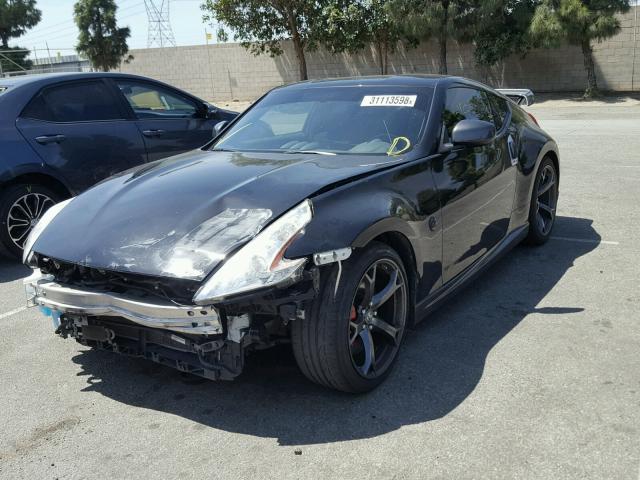 JN1AZ4EH5EM634147 - 2014 NISSAN 370Z BASE BLACK photo 2