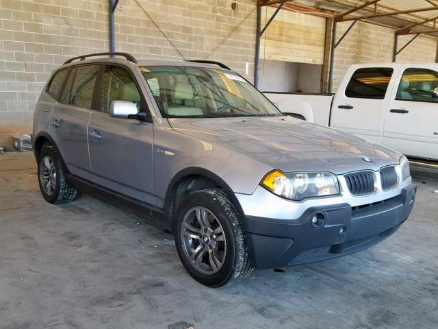 WBXPA93495WD07143 - 2005 BMW X3 3.0I BLUE photo 1