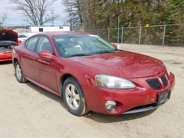 2G2WP522751238218 - 2005 PONTIAC GRAND PRIX RED photo 1